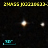 2MASS J03210633-3830131