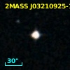 2MASS J03210925-1338181