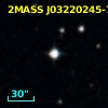 2MASS J03220245-7300497