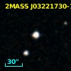 2MASS J03221730-1404227