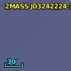 2MASS J03242224-2920029
