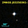 2MASS J03250361-3758120