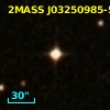 2MASS J03250985-5548121