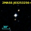 2MASS J03253256-6355589