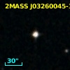 2MASS J03260045-3942057