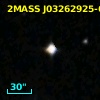 2MASS J03262925-6112143