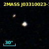 2MASS J03310023-1549059