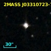 2MASS J03310723-7532518