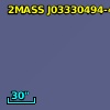 2MASS J03330494-4754490