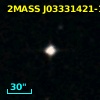 2MASS J03331421-1330141