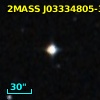 2MASS J03334805-3755125