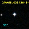 2MASS J03343843-6100254