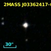 2MASS J03362417-6159206