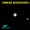 2MASS J03363303-4617264