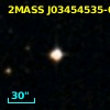 2MASS J03454535-0814075