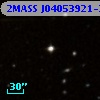 2MASS J04053921-2941331