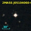 2MASS J05104060-0804059