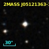 2MASS J05121363-3924097