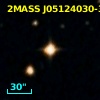 2MASS J05124030-3653174