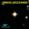 2MASS J05254906-3843347