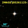 2MASS J05261125-3028307