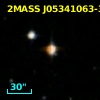 2MASS J05341063-3510106