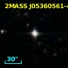 2MASS J05360561-4702475