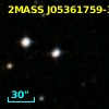 2MASS J05361759-3352314