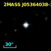 2MASS J05364038-3640306