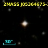 2MASS J05364675-3100160