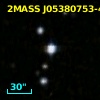 2MASS J05380753-4011290