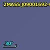 2MASS J09001692-0445101