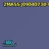 2MASS J09040738-0129128