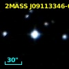2MASS J09113346-0245495