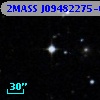2MASS J09482275-0346100