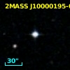 2MASS J10000195-0343408