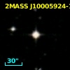 2MASS J10005924-1448183