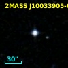 2MASS J10033905-0424543