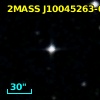 2MASS J10045263-0823439