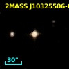 2MASS J10325506-0802013