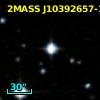 2MASS J10392657-1636413