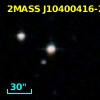 2MASS J10400416-2250460