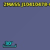 2MASS J10410478-0235108