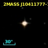 2MASS J10411777-1230421