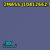 2MASS J10412662-0421358