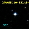 2MASS J10413143-0328423