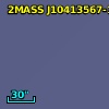 2MASS J10413567-1244137