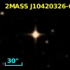 2MASS J10420326-0956160