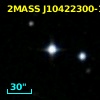 2MASS J10422300-1329251