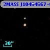 2MASS J10454567-0223374